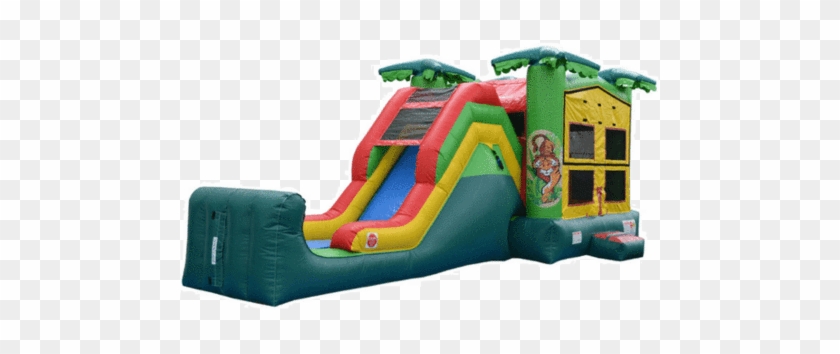 Commercial Bounce House - 5 In1 Super Castle Combo #372546