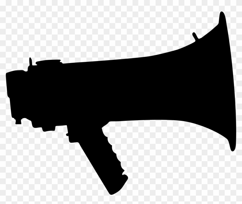Megaphone Silhouette - Megaphone Silhouette #372554