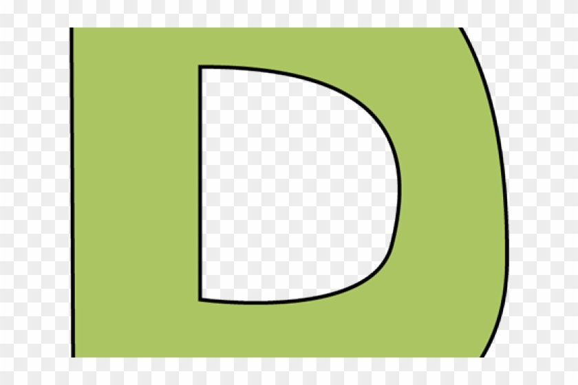 Letter D Clipart - Circle #372773