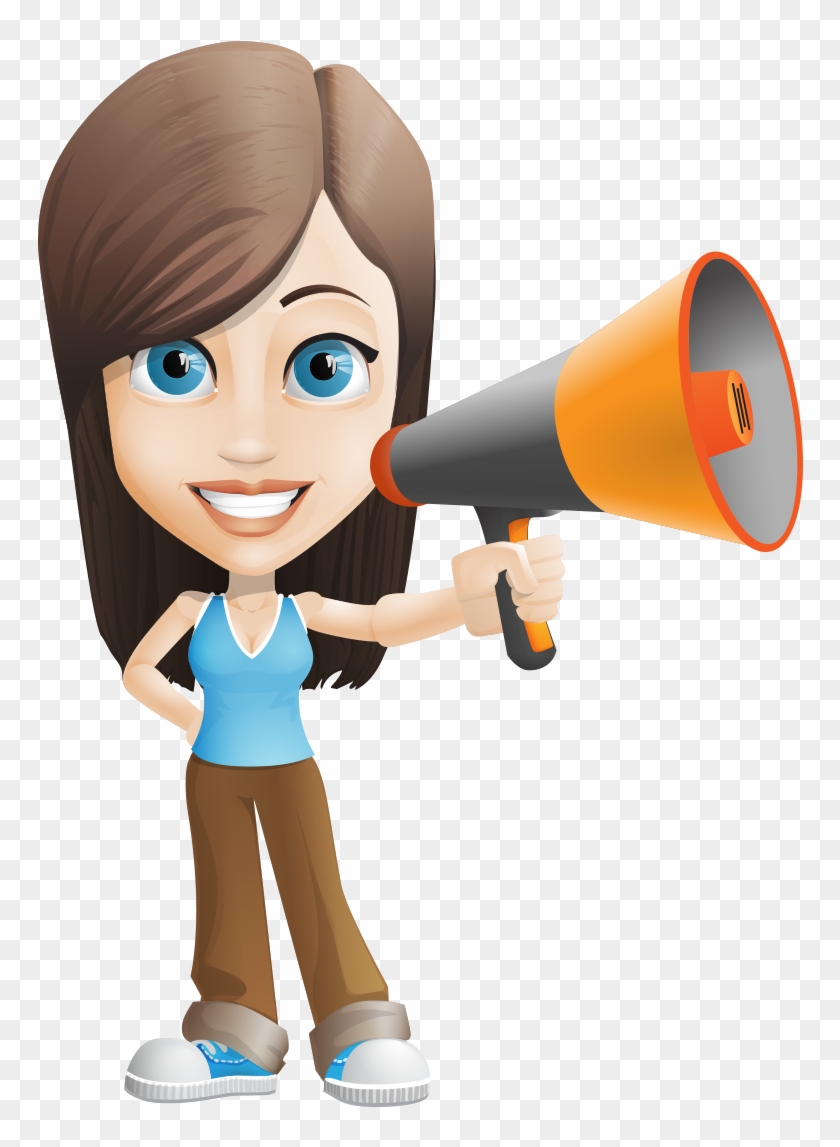 Megaphone Clip Art - Megaphone Clip Art #373010