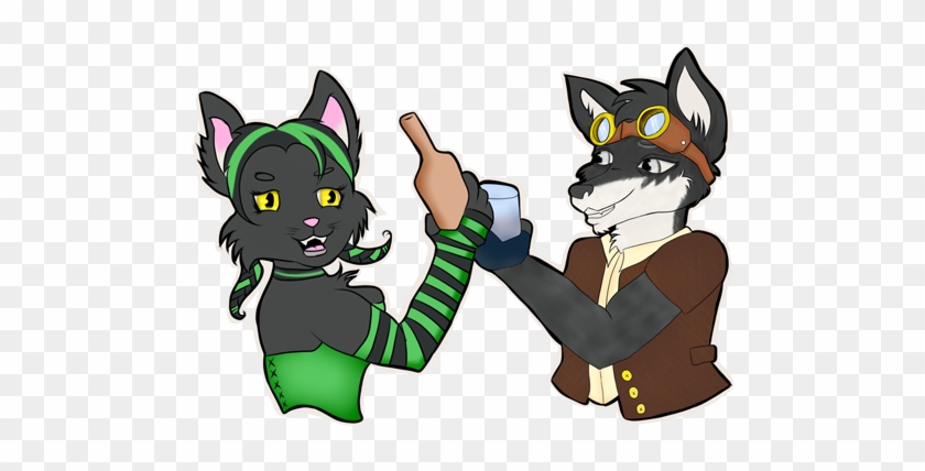 Telegram Sticker] Cheers - Cartoon #373049