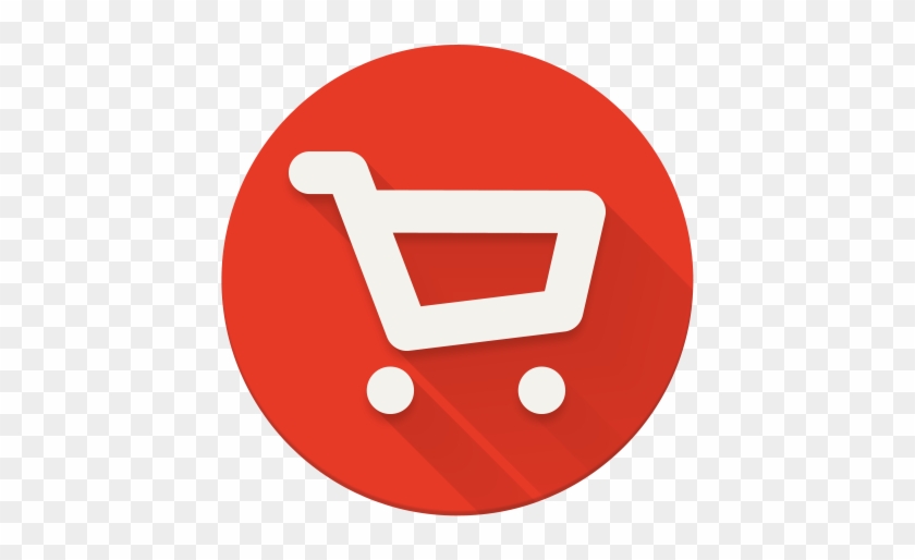 Shopping Cart Circle Icon Png - Social Media Icons Youtube #373093
