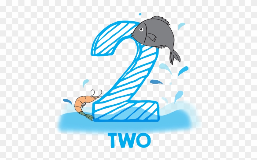 2 = Minimum Number Of Times Per Week That Kids Should - Numbers 2 For Kids #373198
