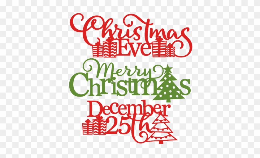 Christmas Phrases Svg Scrapbook Cut File Cute Clipart - Merry Christmas Miss Cute #373386