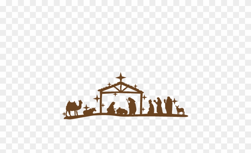 Nativity Svg Scrapbook Cut File Cute Clipart Files - Free Nativity Svg #373452