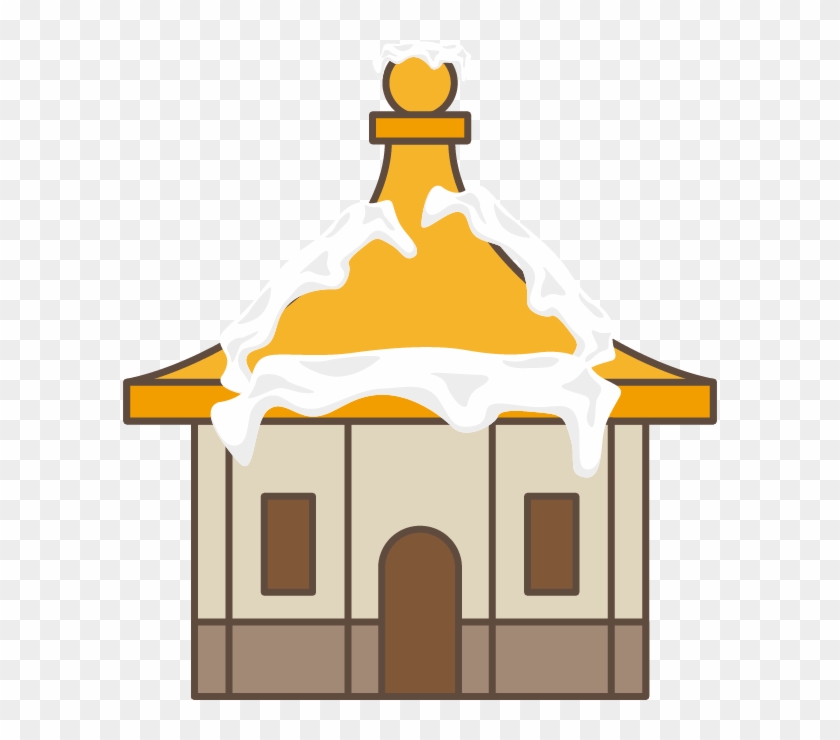 Roof Snow Euclidean Vector House - Roof Snow Euclidean Vector House #374264