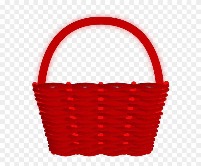 Little Red Riding Hood Basket Clipart #374313
