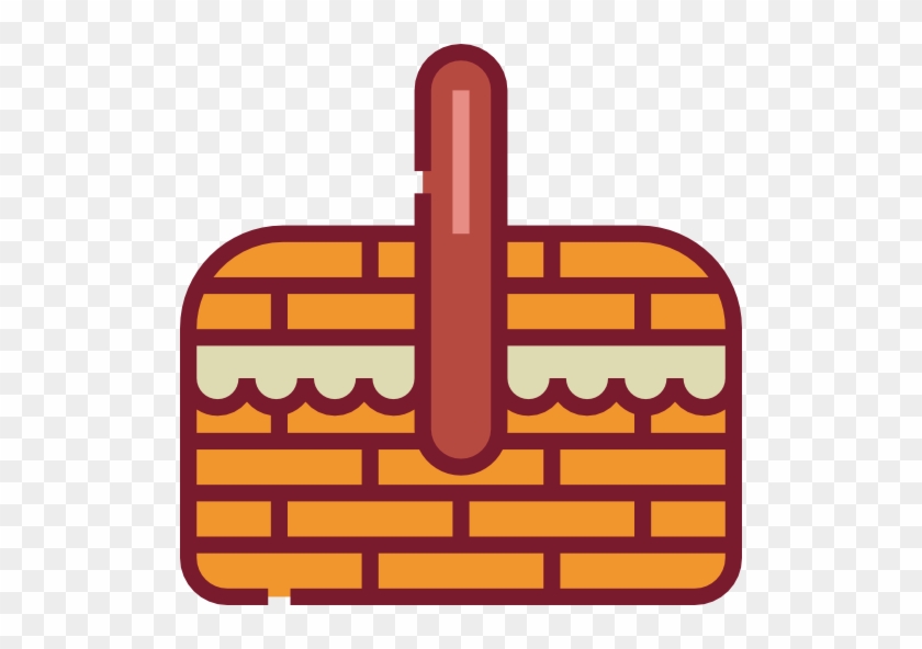 Picnic Basket Free Icon - Picnic Basket #374360