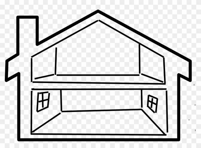 Florida House Outline Clipart - Parts Of The House Worksheet #374708