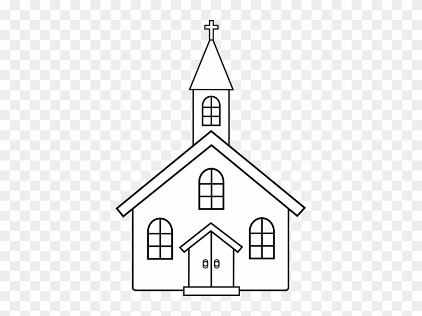 Church Clip Art To Download - Coloring Picture Of A Church #374764