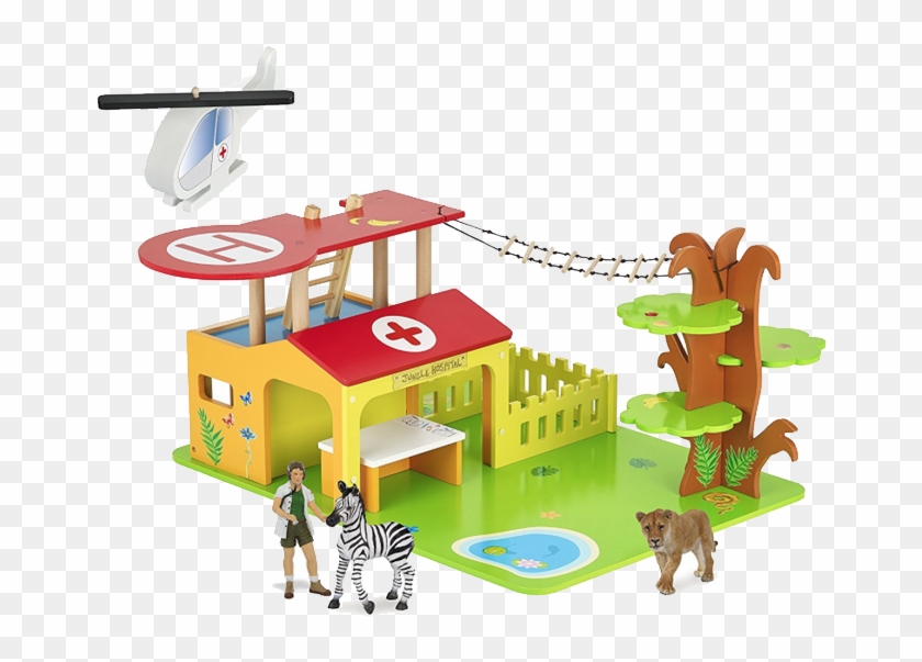 Papo Toys 80004 - Bush Hospital Gift Box #374886