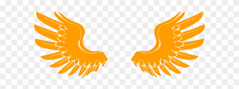 Orange Hawk Wings Clip Art At Clker - Orange Hawk Wings Clip Art At Clker #375063