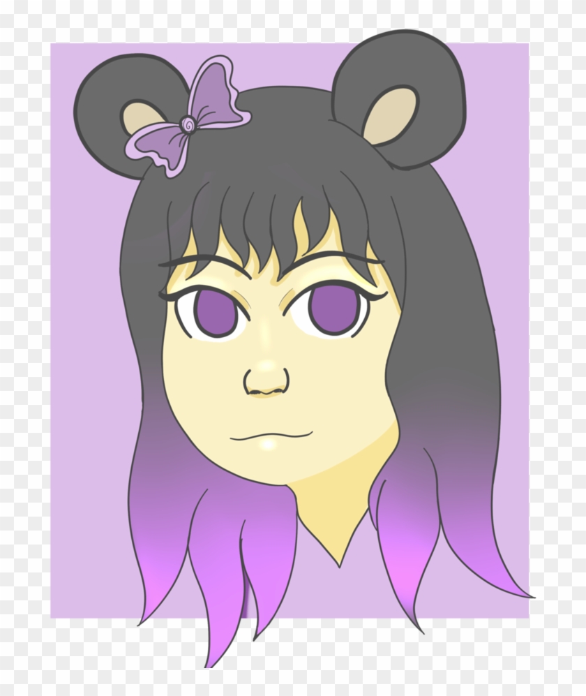Purple Bear Girl By Daonosico18 - Cartoon #375294