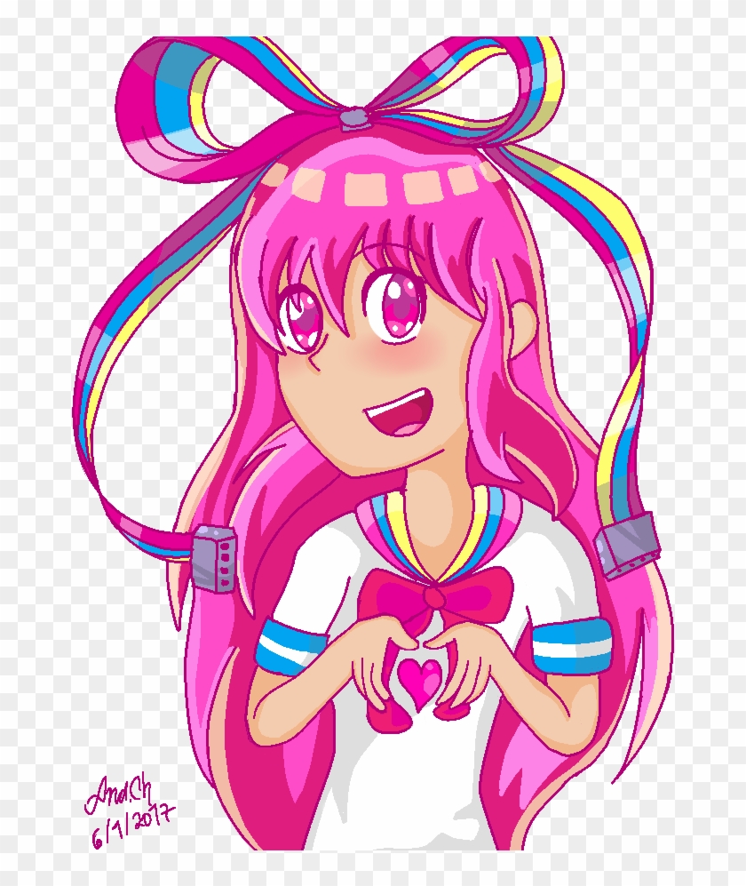 Pink M Clip Art - Cartoon #375346