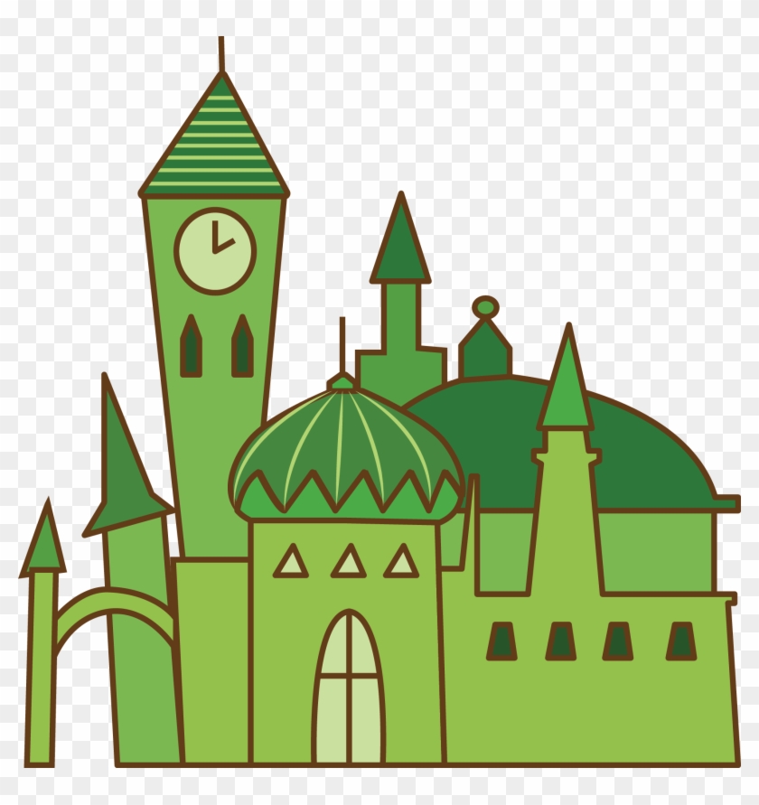 Emerald City Clip Art Medium Size - Emerald City #375351