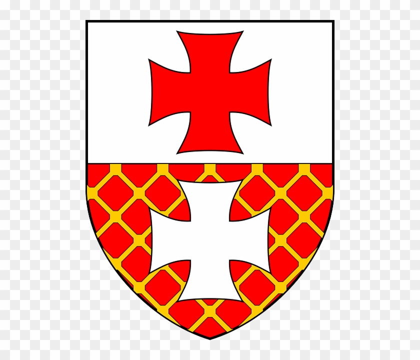 Poland Coat Of Arms, Crest, Helmet Plate, Emblem, Poland - Order Of Christ Cross #375579