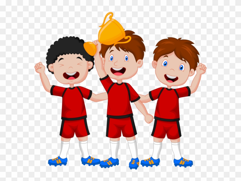 Clip Art - Group Of Boys Cartoon Hd #375581
