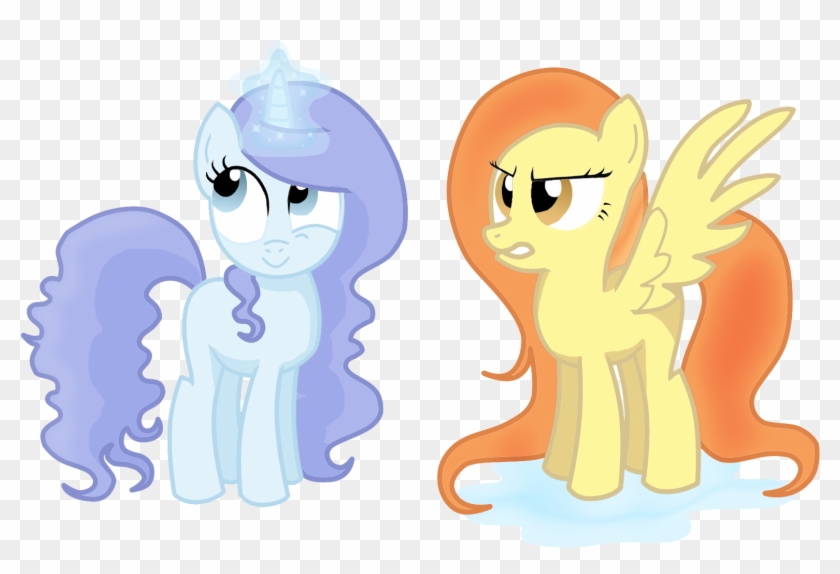 Decprincess, Magic, Oc, Oc Only, Pegasus, Pony, Safe, - Unicorn And Pegasus My Little Pony #375707