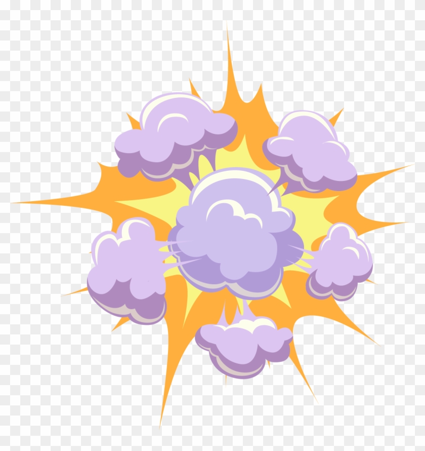 Explosion Euclidean Vector Bomb - Illustration #376194