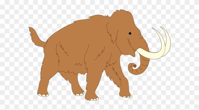 Mammoth Clip Art At Clker Com Vector Clip Art Online - Woolly Mammoth Clip Art #376515