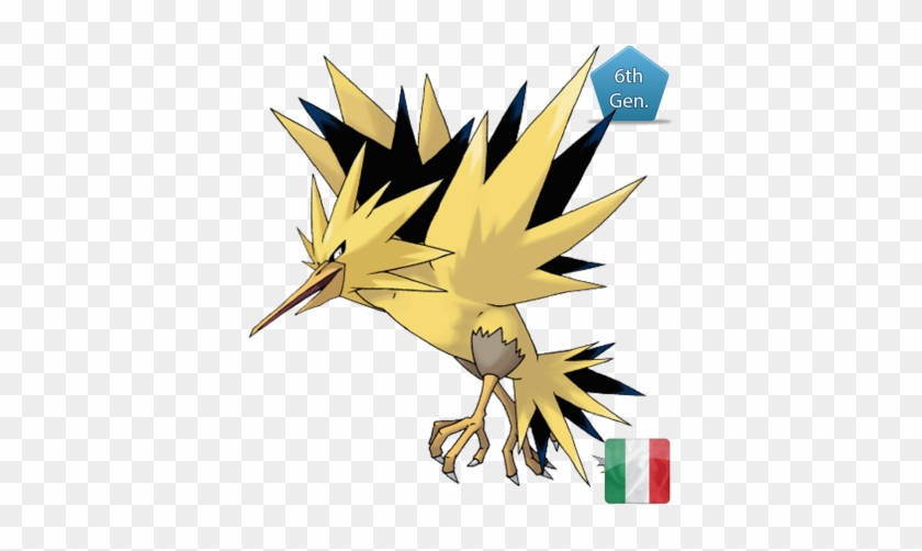 Zapdos View Larger - Pokemon Clip Art Zapdos #376879