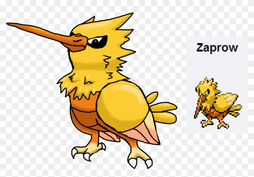 Spearow Pokemon Zaprow Fusion - Zapdos Evolution Chart #377005