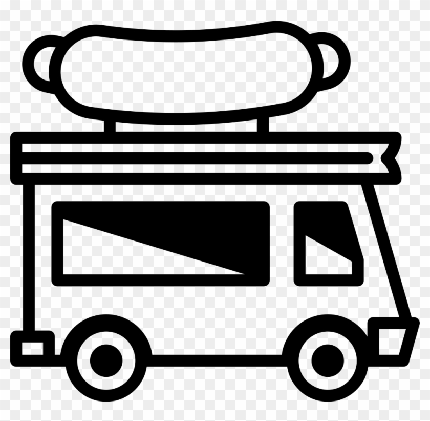 Food Truck Comments - Vector Food Truck Icon #377428