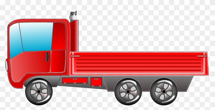 Big Image - Open Truck Cartoon #377597