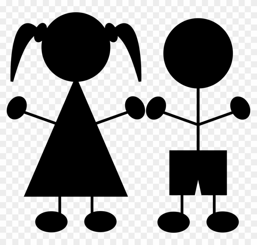 Silhouette Clipart Boy - Challenges Of Mandating School Uniforms In The Public #377656