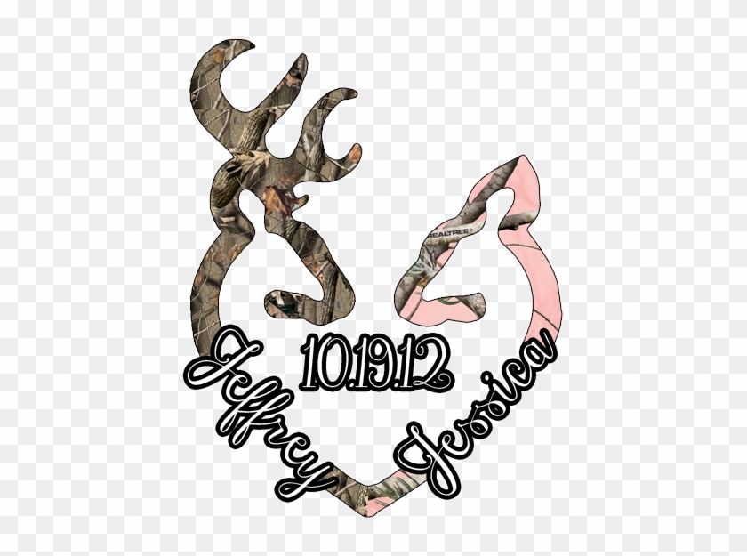 Pin Browning Deer Heart Vinyl Sticker Decal Car Truck - Browning Arms Company #377716
