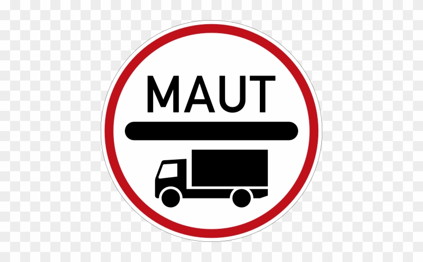 Zeichen 390 Maut - Maut Road Sign #378095