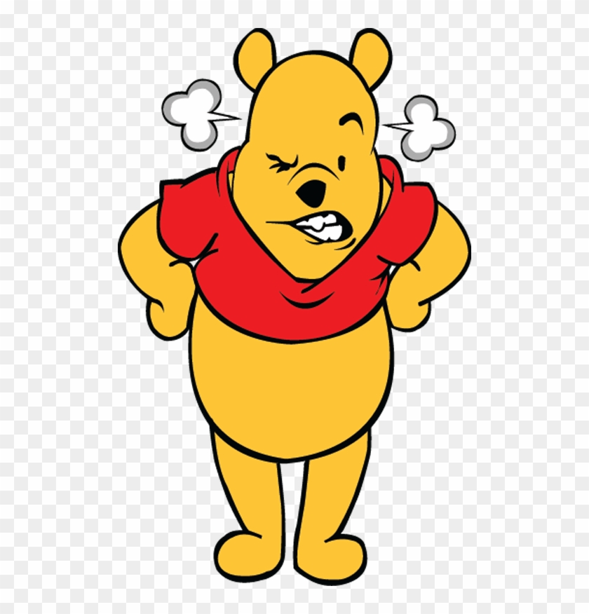 Angry Pooh By Johnreillymar - Winnie The Pooh Clipart #378167