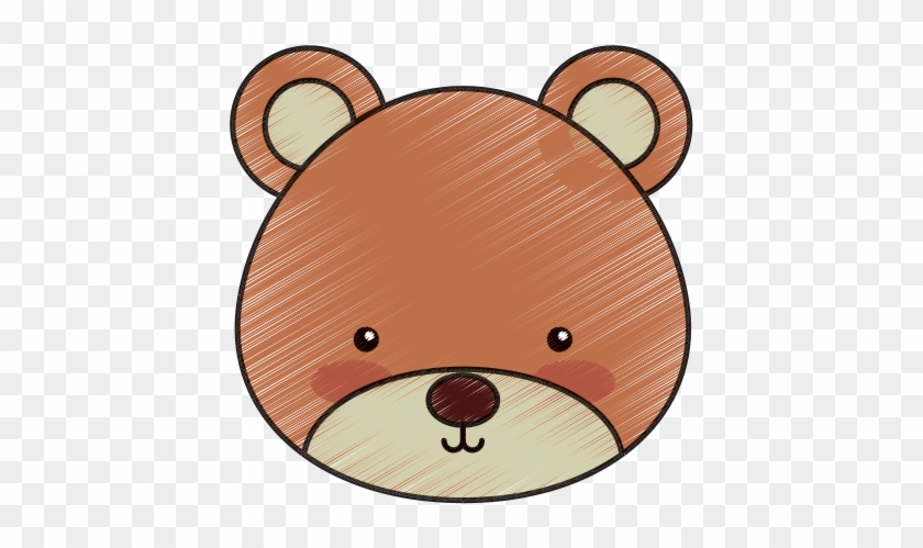 Cute Bear Woodland Icon - Vector Graphics #378232