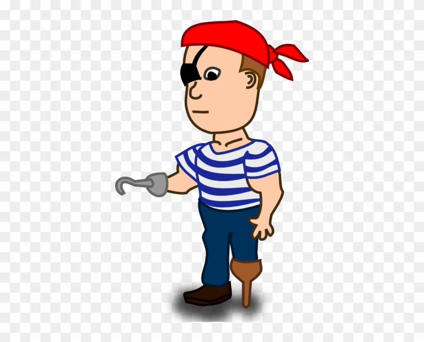 Free Vector Comic Characters Pirate Clip Art - Pirate Clip Art #378371