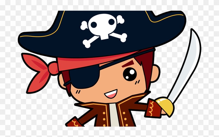Pirate Pool Party At Micki Krebsbach - Cartoon Pirate Transparent #378607
