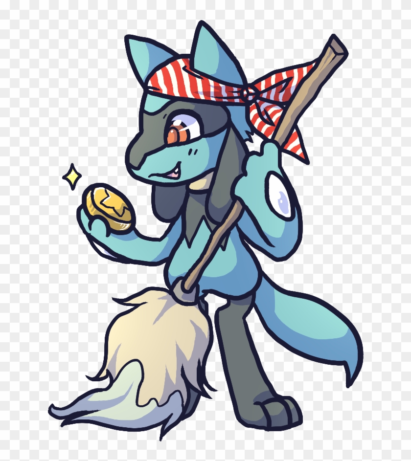 Pirate Riolu By Spashai - Cartoon #378672