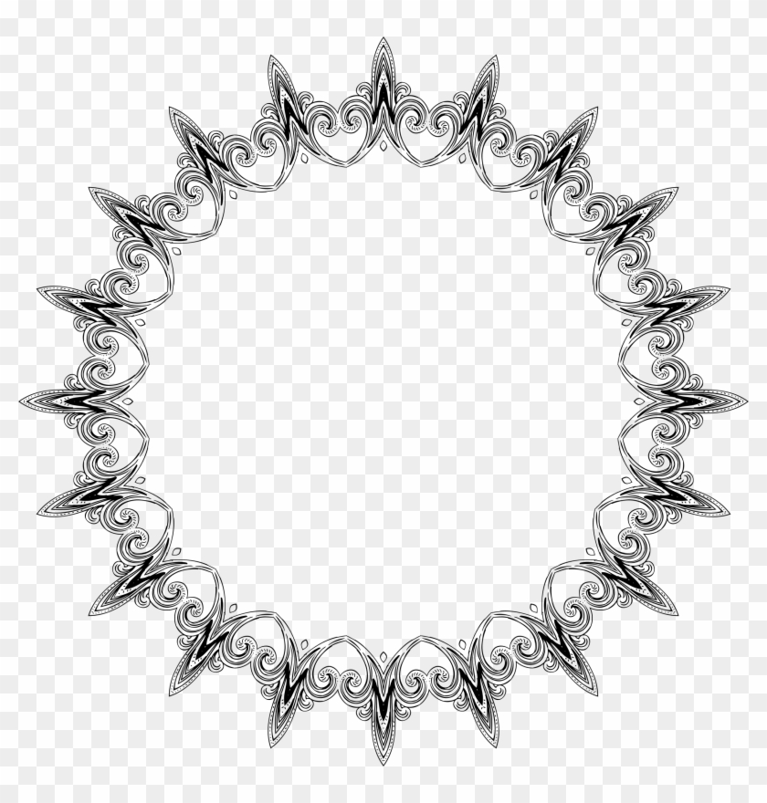 Big Image - Damask Clip Art #378691