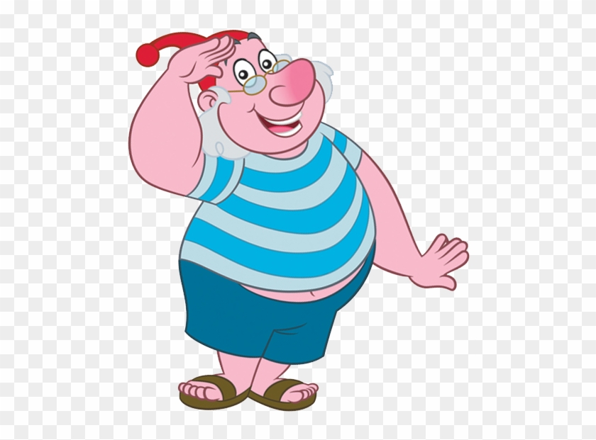 Smee Captain Hook Peter Pan Youtube Neverland - Mr Smee Jake And The Neverland Pirates #378715