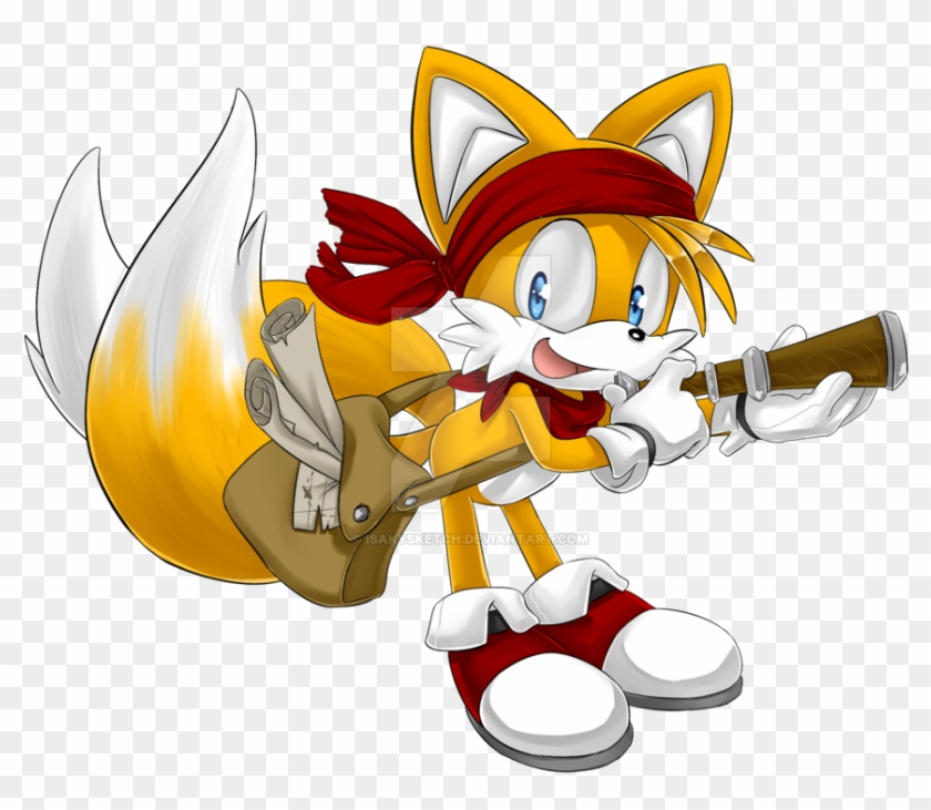 Tails Pirate By Isakysketch - Tails The Fox Pirate #378728