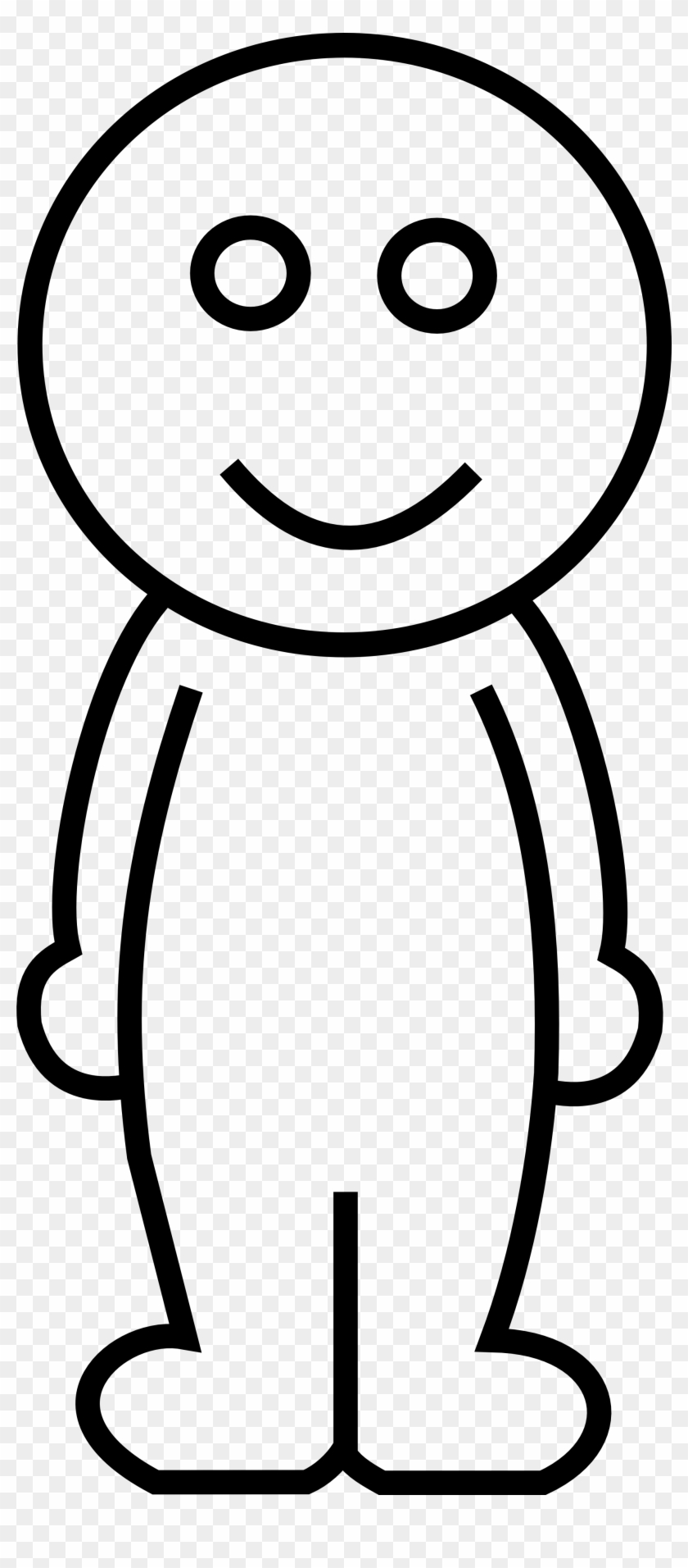 Boneco Scallywag March Clipartist - Person Outline #378857