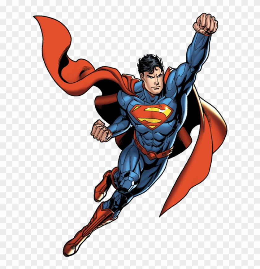 Permalink To Superhero Images Free Birthday Clipart - Superman Flying New 52 #379647