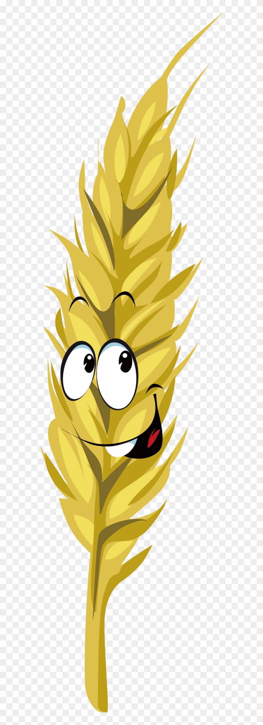 Wheat Cartoon Drawing Royalty-free - Épi De Blé Dessin #380622