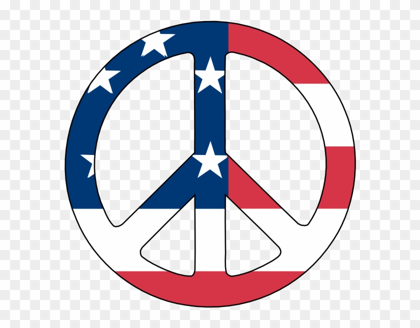 Scalable Vector Graphics Us Flag Peace Symbol Scallywag - Wholesale Lots Packaged Decals For Resale Peace American #380705