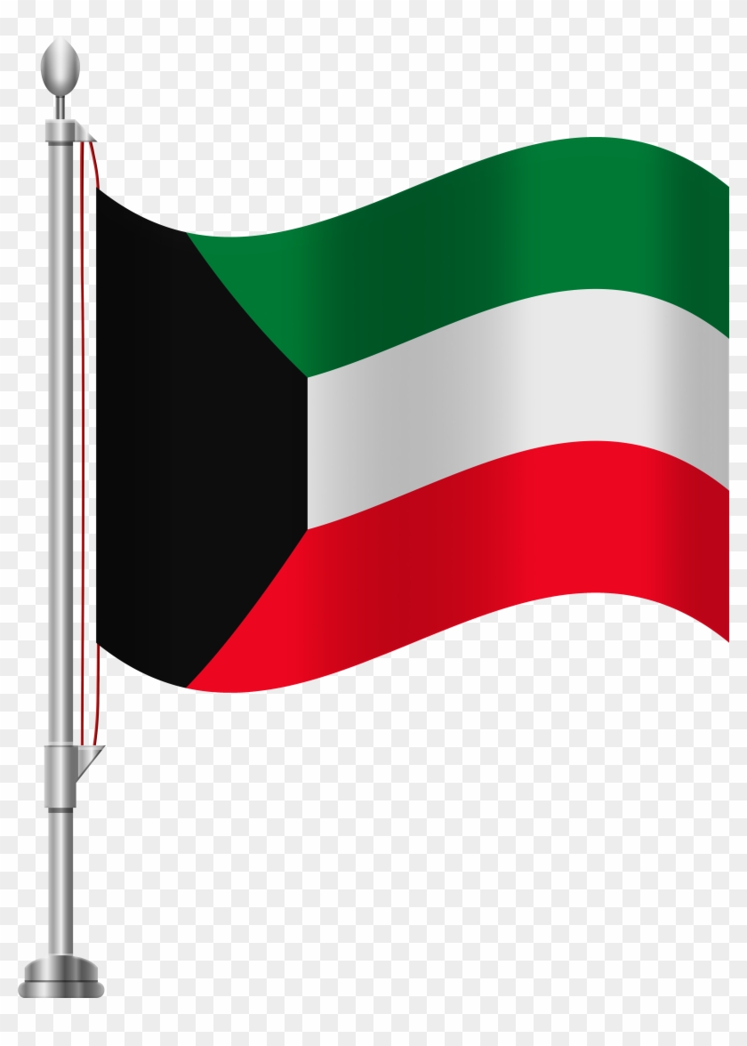 Kuwait Flag Png Clip Art - Kuwait Flag Png Clip Art #380734