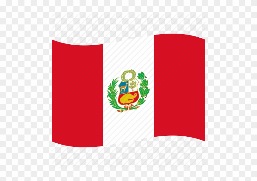 Branches, Cornucopia, Flags, Laurel, Pe, Peru, Waving - Peruvian Flag #381036