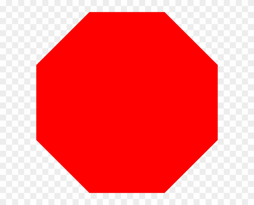 Octagon Cliparts - Red Point Transparent Background #381665