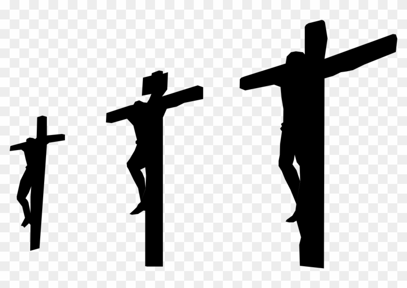 Top 82 Jesus Cross Clip Art - Three Crosses On Calvary #382122