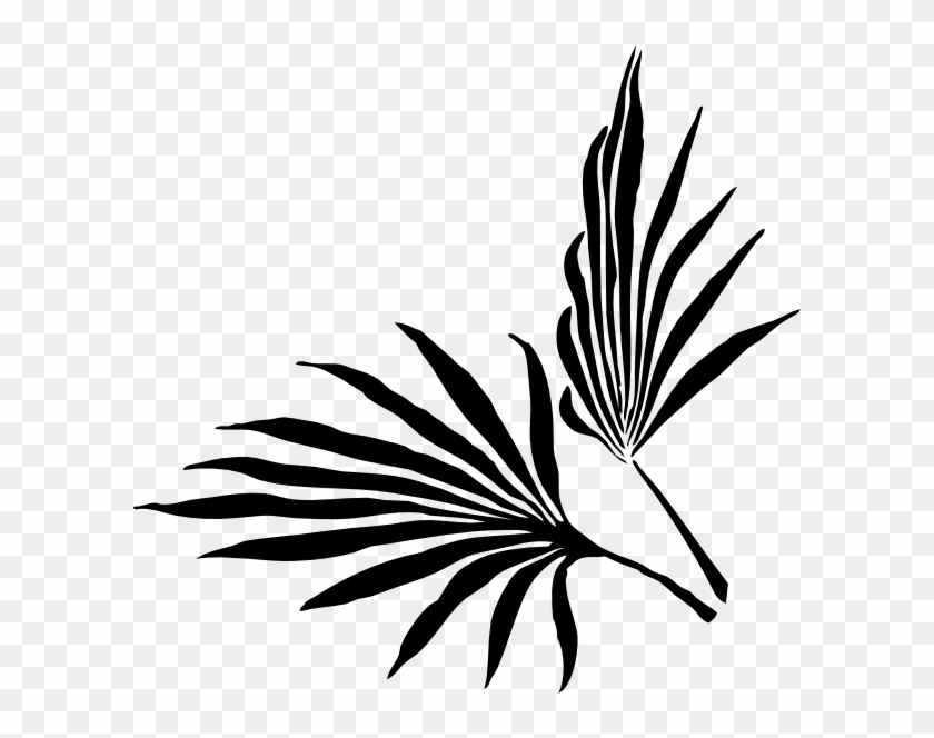 Palm Leaf Free Clipart - Palm Frond Clip Art #382317