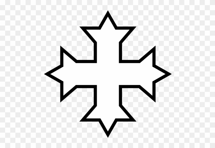 Coptic Cross Outline - West Coast Chopper Png #382405