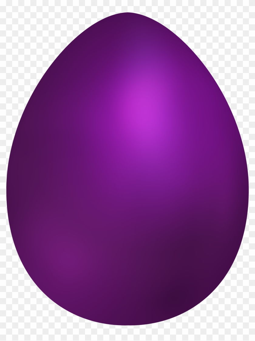 Purple Easter Egg Png Clip Art - Egg Clipart Easter Egg Free #382414
